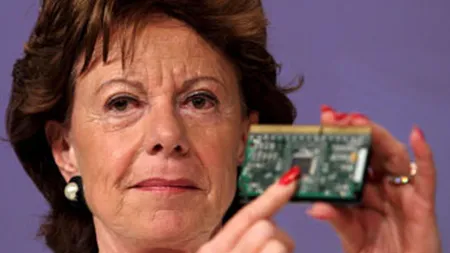 Kroes, CE: In UE, retelele telecom sunt gata sa se prabuseasca