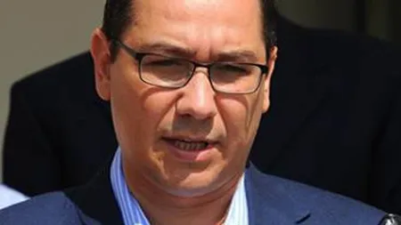 Ponta: Proiectul Rosia Montana va fi respins urgent la Senat, apoi si la Camera