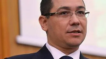 Ponta: Impozitul forfetar nu intra in acordul FMI, e initiativa a Guvernului
