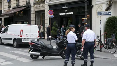 Jaf de 1 mil. euro la Paris, cu suspecti romani si moldoveni (Video)