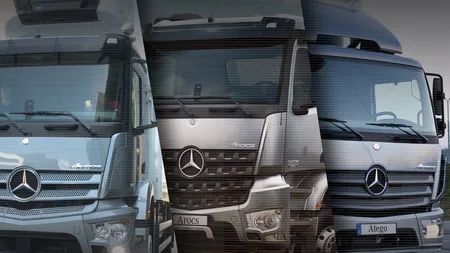 Mercedes lanseaza 3 camioane in Romania