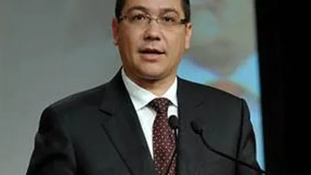 Ponta, catre americani: Taxele in Romania sunt mai mici decat in SUA