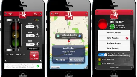 Butonul de panica, o noua aplicatie ce iti avertizeaza apropiatii cand te afli in pericol