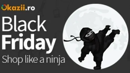 Black Friday: Okazii.ro ofera reduceri de pana la 80% pe 29 noiembrie