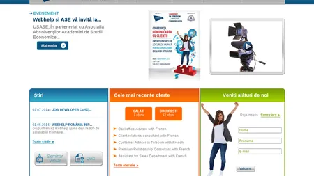 Webhelp Romania si-a lansat propriul site de recrutare si angajeaza 400 de persoane