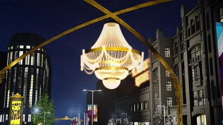 Cel mai mare candelabru din lume va fi alcatuit din 4.200 de cristale si zeci de mii de led-uri
