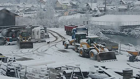 Codul portocaliu de viscol a fost extins la 18 judete