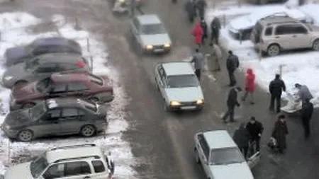 Infernul alb: Ce pierderi uriase cauzeaza blocajele recente ale transportatorilor rutieri