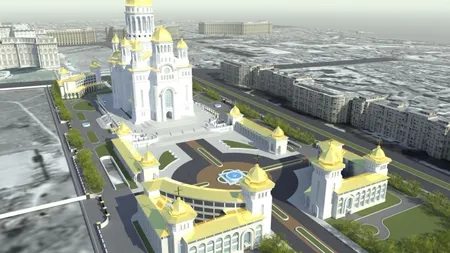 Numarul de muncitori la Catedrala Mantuirii Neamului a fost suplimentat