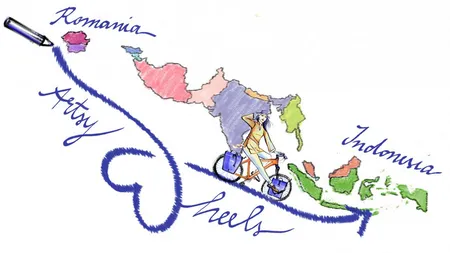 O romanca va pleca pe bicicleta intr-o calatorie de 139 de zile spre Indonezia