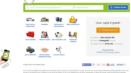 Cel mai vizibil site din Romania isi schimba numele. Mercador.ro devine Olx.ro