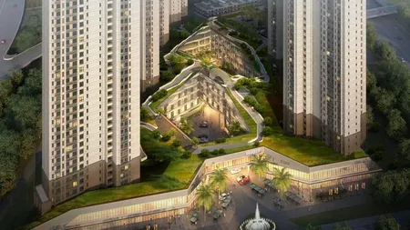 Din minunile arhitecturii: Cartierul gigant 3 in 1 cu labirint subteran (Foto)