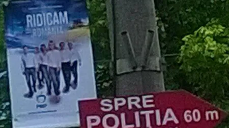 Gafa de imagine intr-o campanie electorala la Braila