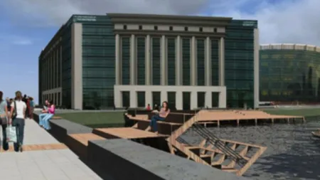 Insula plutitoare pe Dambovita. Cum va arata noul proiect din Capitala