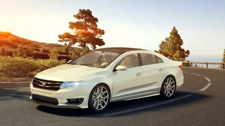 Dacia Logos: Cum ar arata Loganul care ar rivaliza cu Skoda Octavia sau Volskwagen Jetta