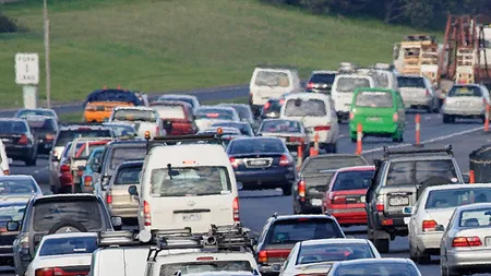 Circulatia blocata pe Autostrada Soarelui. Vezi cu ce viteza se circula