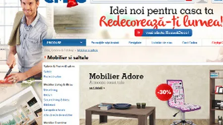 Emag lanseaza categoria Home&Deco. Vezi ce vanzari tinteste in primul an