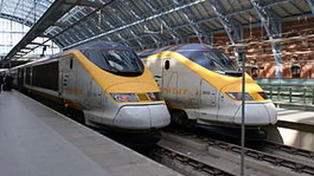 Marea Britanie vrea sa-si vanda participatia la operatorul trenurilor pe sub Canalul Manecii