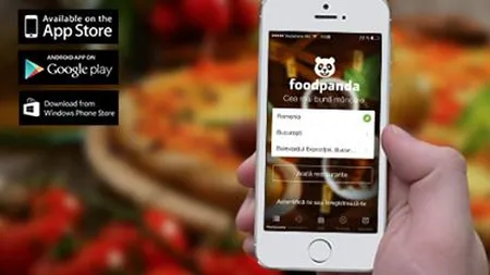Aplicatia pentru mobil Foodpanda a fost descarcata de 5 milioane de utilizatori
