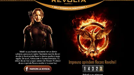 Campanie pentru Jocurile Foamei 3, semnata de Republika