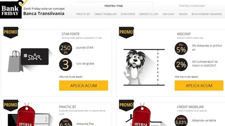 BANK Friday la Banca Transilvania: Creditele IMM, epuizate in 15 minute