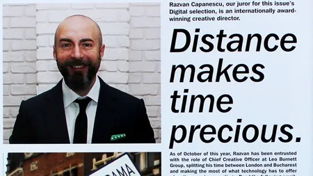 Seful de creatie al Leo Burnett, desemnat sa faca o selectie de campanii digitale pentru Biblia publicitarului