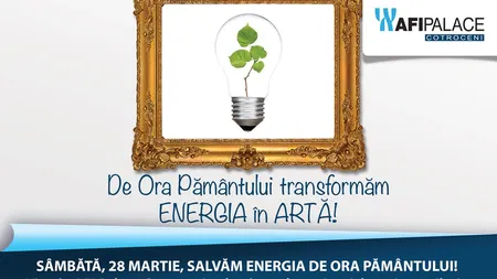 AFI Palace Cotroceni asteapta becuri si corpuri de iluminat pentru reciclare, cu ocazia Orei Pamantului