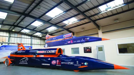 Masina supersonica, cu viteza de 1.609 km/ora, ajunge pe 4 iunie la Bucuresti