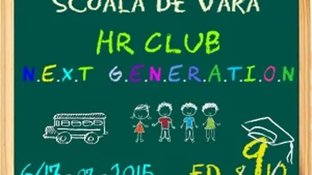 Scoala de vara gratuita pentru tinerii care vor sa se angajeze in HR