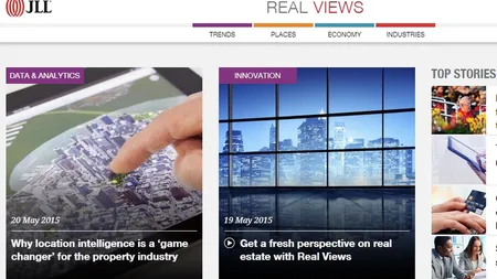 JLL lanseaza un site de stiri imobiliare