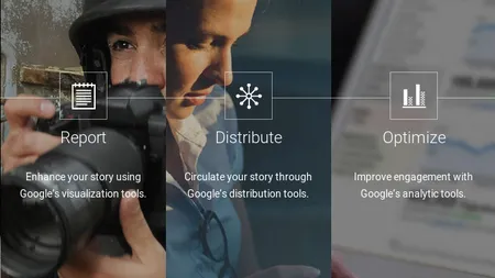 Google a lansat un site dedicat instruirii jurnaliștilor