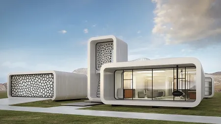 Prima cladire de birouri din lume construita cu imprimanta 3D (Foto)