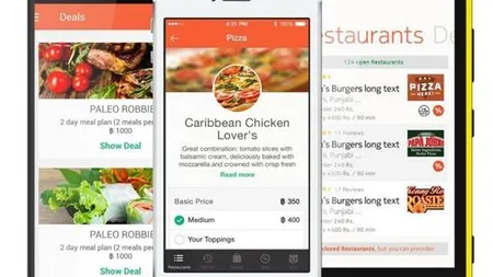 Foodpanda: Până la finalul lui 2015, peste 70% din comenzile online de mâncare vor fi făcute de pe smartphone