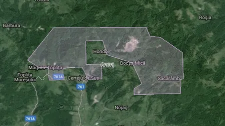 Prădătorii Resurselor: Mining Watch prezintă  în premieră hărți cu acapararea Certej