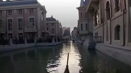 Cum arata replica chinezeasca de 8 mld. dolari a Venetiei (Video)