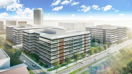 Cel mai nou ansamblu de clădiri verzi al Portland Trust, proiectat să consume cu 40% mai puțină energie