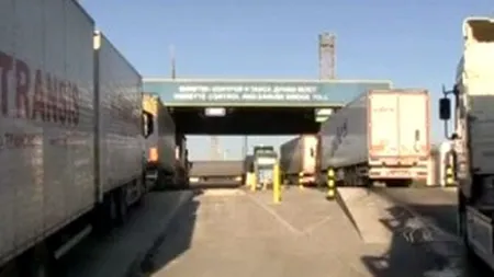 Cozi interminabile la granița bulgaro-română