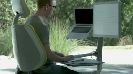 Biroul-pat: Cum schimba tehnologia modul in care lucram si dormim (Video)
