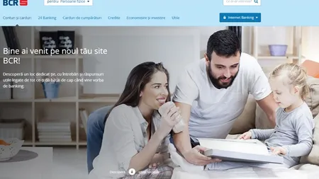 BCR si-a relansat site-ul