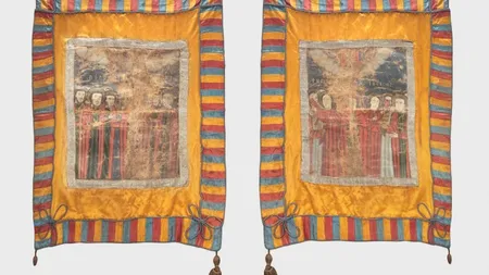 Drapelul unei legiuni a lui Avram Iancu, vandut la un pret de 21 de ori mai mare fata de cel de pornire