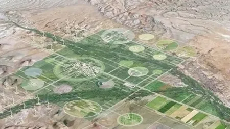 Orasul construit in desert cu 1 mld. dolari, unde nu va locui nimeni