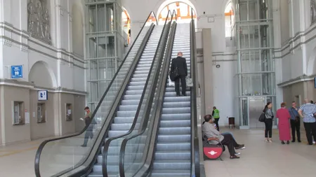 Cum arata pasarela de 33 mil. lei, inaugurata in statia CFR Arad dupa 4 ani de constructie