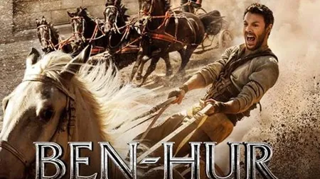 Ben-Hur, povestea printului evreu vandut ca sclav, are premiera pe 19 august