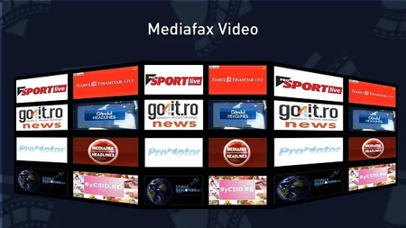 Mediafax Group lansează 13 programe video
