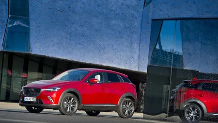 SUV-ul CX-3, cel mai bine vândut model Mazda în România