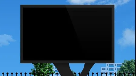 Licitație online pentru spațiu publicitar în mediul outdoor