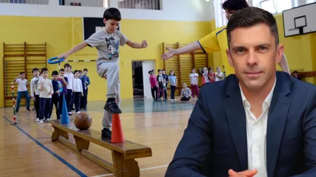 Eduard Novak vrea ca în 10 ani copiii să aibă 3-4 ore de educaţie fizică pe săptămâna la școală! Vor exista „sporturi prioritare”. Ce mai prevede „Strategia Națională pentru Sport”