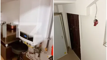 O noua perlă imobiliară din Cluj! Un apartament la subsol, etajul -2, fără geamuri, dar cu centrală pe gaz, a fost pus la vânzare pentru 47.000 de euro