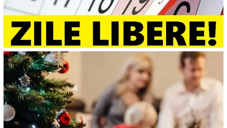 Crăciun 2022. Ce zile libere vor avea românii, cu ocazia sărbătorilor de iarnă