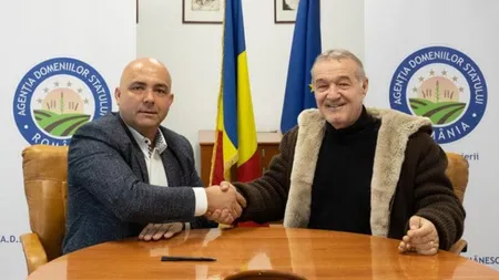 Becali a semnat contractul pentru o fermă de 850 de hectare. Lider ADS „unul dintre cele mai mari contracte de concesiune din istoria ADS”